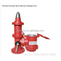 carbon steel High Velocity Relief Valve with Gas Freeing Cover for oil tank with CCS certificate